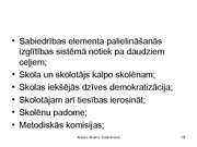 Prezentācija 'Aleksandrs Builis - skolvadība', 18.