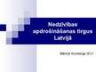 Prezentācija 'Nedzīvības apdrošināšanas tirgus Latvijā', 1.