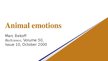 Prezentācija 'Animal Emotions', 1.