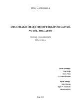 Referāts 'Izplatītākie cilvēktiesību pārkāpumi Latvijā no 1996.-2006.gadam', 1.