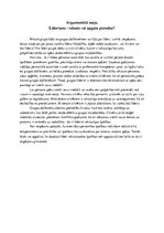 Eseja 'Līderisms: talants vai apgūta pieredze?', 1.