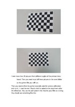 Referāts 'Camera Calibration and Stereo Vision Using Python', 10.
