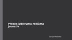 Prezentācija 'Preses izdevumu reklāma Jauns.lv', 1.