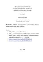 Konspekts 'Reklāmas juridiskais regulējums Latvijā. Reklāmas darbības tiesiskie aspekti. Me', 1.