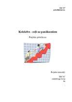 Konspekts 'Kolektīvs - ceļš uz panākumiem', 1.
