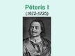 Prezentācija 'Pēteris I', 1.