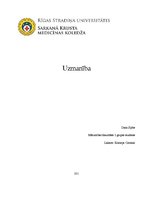 Konspekts 'Uzmanība', 1.