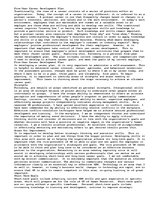 Eseja 'Five Year Career Development Plan', 1.