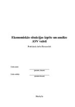 Referāts 'Amerikas Savienotās Valstis, to ekonomika', 1.