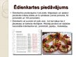 Prezentācija 'Banketa piedāvājums ēdināšanas uzņēmumā', 3.