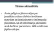 Prezentācija 'Pacienta informētība par 2.tipa cukura diabēta komplikācijām', 5.