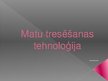 Prezentācija 'Matu tresēšanas tehnoloģija', 1.