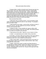 Eseja 'Mans personiskais ētikas kodekss', 1.