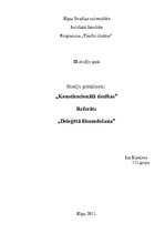 Referāts 'Deleģētā likumdošana', 1.