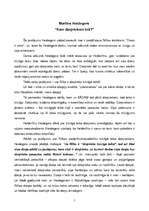 Eseja 'Par M.Heidegera darbu "Kam dzejniekam būt?"', 1.