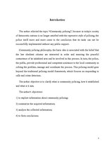 Referāts 'Community Policing', 3.