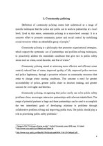 Referāts 'Community Policing', 4.