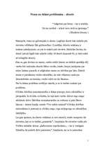 Eseja 'Viena no ētikas problēmām – aborts', 1.