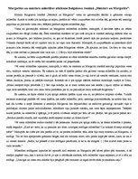 Eseja 'Margaritas un meistara mīlestības atklāsme Bulgakova romānā "Meistars un Margari', 1.