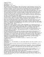 Eseja 'Personality Theorists', 1.