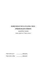 Diplomdarbs 'Bāriņtiesas vieta un loma tiesā izšķiramajos strīdos', 1.