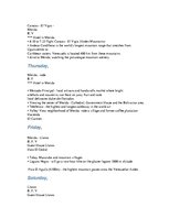 Konspekts 'An Exciting Sixteen Day Trip Through Venezuela', 2.