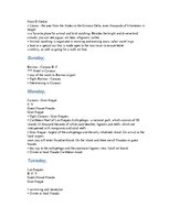 Konspekts 'An Exciting Sixteen Day Trip Through Venezuela', 3.