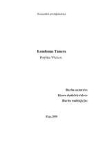 Referāts 'Londonas Tauers', 1.