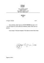 Paraugs 'Lietvedības dokumenti', 6.