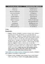 Konspekts 'Seno romiešu un sengrieķu mitoloģija, dievības', 5.