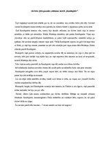 Eseja 'Sievietes jūtu pasaules atklāsme novelē "Raudupiete"', 1.