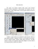 Konspekts 'Programma "Autodesk Architectural Desktop"', 7.