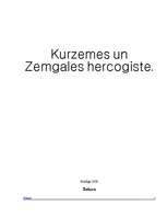 Referāts 'Kurzemes un Zemgales hercogiste', 1.