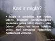 Prezentācija 'Migla', 3.