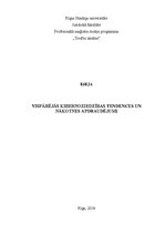 Eseja 'Vispārējās kibernoziedzības tendences un nākotnes apdraudējumi', 1.