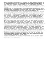 Eseja 'Descartes Essay', 1.