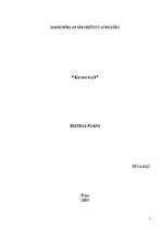 Biznesa plāns 'Kafejnīca "Kumosiņš"', 1.