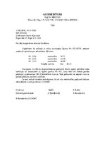 Paraugs 'Atgādinājuma vēstule', 1.