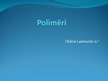 Prezentācija 'Polimēri', 1.