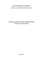 Referāts 'SIA "Spilva" ievārījumu tirgus analīze un darbības plānošana', 1.