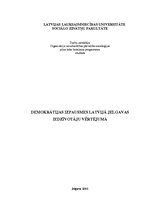 Referāts 'Demokrātijas izpausmes Latvijā Jelgavas iedzīvotāju vērtējumā', 1.