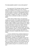 Eseja 'Vai manas paaudzes jaunieši ir savas zemes patrioti?', 1.