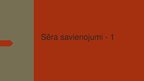 Prezentācija 'Sēra savienojumi', 1.