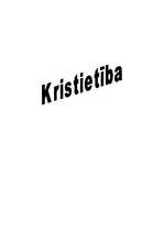 Referāts 'Kristietība', 1.