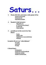 Konspekts 'Romas kultūra', 1.