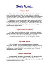 Konspekts 'Romas kultūra', 9.