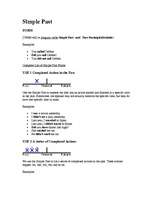 Konspekts 'Past Simple', 1.
