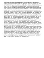 Eseja 'Death of a Salesman: Willy Loman: The Tragic Hero', 1.