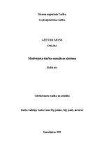 Referāts 'Motivējoša darba samaksas sistēma', 1.