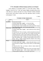 Konspekts 'Pirmais patstāvīgais darbs priekšmetā "Reklāmas un sabiedrisko attiecību vadība"', 8.